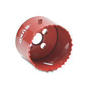 Биметаллическая кольцевая пила RUKO: 2-1/4 дюйма (57 мм), режущая кромка из быстрорежущей стали (HSS) (номер по каталогу 106057)