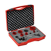 Набор биметаллических коронок: 9 предметов, режущая кромка из быстрорежущей стали (номер по каталогу 106302)