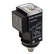 Прямоугольный фотодатчик: дальность 500 футов, излучатель на пересечение луча (номер по каталогу 1151E-6543)