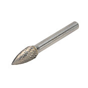 Ротационная борфреза: остроконечное дерево, диаметр бора 3/8 дюйма, карбид вольфрама (номер по каталогу 116439)