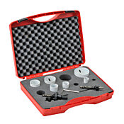 Набор биметаллических коронок: 9 предметов, режущая кромка HSS-Co8 (номер по каталогу 126302)