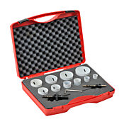 Набор биметаллических коронок: 13 предметов, режущая кромка HSS-Co8 (номер по каталогу 126304)