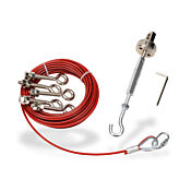 Комплект тяговых тросов: для аварийных выключателей с тяговым тросиком (номер по каталогу 140002)