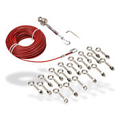 Комплект тяговых тросов: для аварийных выключателей с тяговым тросиком (номер по каталогу 140006)