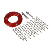 Комплект тяговых тросов: для аварийных выключателей с тяговым тросом (номер по каталогу 140018)