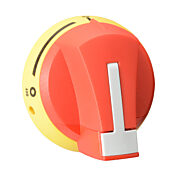 поворотная Ручка: круглая, красная/желтая (PN# 140G2111)