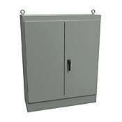 Корпус: 60 x 48 x 18 дюймов, отдельно стоящий, углеродистая сталь (PN # 1418AW18)