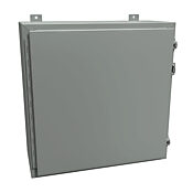 Корпус: 24 x 24 x 10 дюймов, настенное крепление, углеродистая сталь (PN# 1418J10)