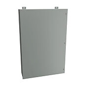 Корпус: 36 x 24 x 7 дюймов, настенное крепление, углеродистая сталь (номер по каталогу 1418JL7)