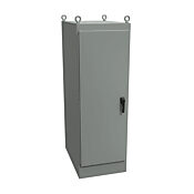 Enclosure: 72 x 24 x 36in, freestanding, carbon steel (PN# 1418W36)