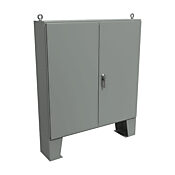 Корпус: 60 x 60 x 12 дюймов, напольное крепление, углеродистая сталь (PN# 1422D12F)