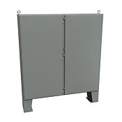 Корпус: 72 x 72 x 12 дюймов, напольное крепление, углеродистая сталь (PN# 1422N4F12F)