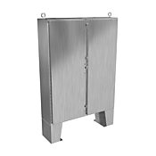 Корпус: 60 x 48 x 12 дюймов, напольное крепление, нержавеющая сталь 304 (PN# 1422N4SSB12F)