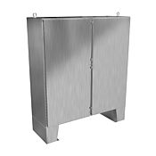 Корпус: 72 x 72 x 24 дюйма, напольное крепление, нержавеющая сталь 304 (PN# 1422N4SSF24F)