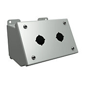 Кнопочная консоль: 4 x 6 x 5 дюймов, крепление на столе или на пьедестале, углеродистая сталь (PN # 1490MD2)