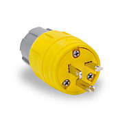 Электрическая вилка 20 А: водонепроницаемая, с прямым штекером, NEMA 5-20