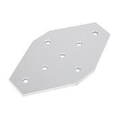 Поперечная плоская пластина FATH: для рельса с Т-образными пазами (номер по каталогу 151121)