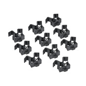 Кабельный зажим FATH Clip с молотком: 10 шт/уп, для Т-образной рейки (номер по каталогу 151176)