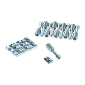 Соединитель FATH T-matic: 10 шт/уп, для всех 45-мм и 90-мм профилей с легкими Т-образными пазами (номер по каталогу 151242)