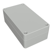 Корпус: 120 x 65 x 41 мм, АБС-пластик (артикул № 1554CGY)