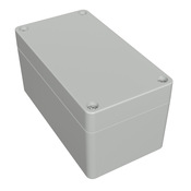 Корпус: 120 x 65 x 61 мм, АБС-пластик (арт. № 1554DGY)