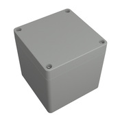 Корпус: 90 x 90 x 91 мм, поликарбонат (номер по каталогу 1554EE2GY)