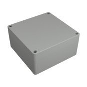 Корпус: 120 x 120 x 61 мм, поликарбонат (PN# 1554N2GY)