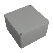 Корпус: 140 x 140 x 90 мм, поликарбонат (арт. № 1554QA2GY)