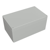 Корпус: 200 x 120 x 91 мм, АБС-пластик (номер по каталогу 1554UGY)