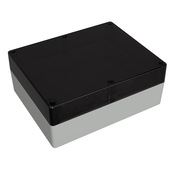 Корпус: 299 x 240 x 120 мм, поликарбонат (арт. № 1554YA2GYSL)