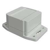 Корпус: 65 x 65 x 43 мм, АБС-пластик (артикул № 1555BF22GY)