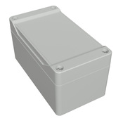 Корпус: 120 x 65 x 61 мм, АБС-пластик (арт. № 1555DGY)