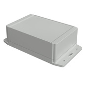 Корпус: 180 x 121 x 62 мм, АБС-пластик (номер по каталогу 1555HF42GY)