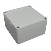 Корпус: 105 x 105 x 60 мм, поликарбонат (PN# 1555L2GY)