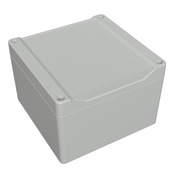 Корпус: 120 x 120 x 80 мм, АБС-пластик (арт. № 1555PGY)