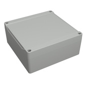 Корпус: 140 x 140 x 60 мм, поликарбонат (арт. № 1555Q2GY)