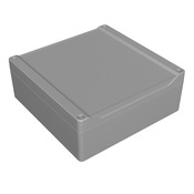 Корпус: 160 x 160 x 61 мм, поликарбонат (арт. № 1555R2GY)