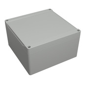 Корпус: 160 x 160 x 91 мм, поликарбонат (PN# 1555S2GY)