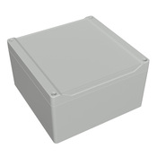 Корпус: 160 x 160 x 91 мм, АБС-пластик (артикул № 1555SGY)