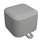 Корпус: 80 x 80 x 60 мм, АБС-пластик (артикул № 1557BAGY)