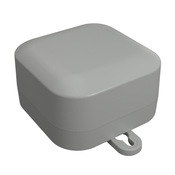 Корпус: 80 x 80 x 45 мм, АБС-пластик (номер по каталогу 1557BGY)