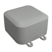 Корпус: 120 x 120 x 70 мм, АБС-пластик (артикул № 1557DAGY)