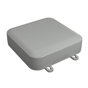 Корпус: 160 x 160 x 45 мм, АБС-пластик (номер по каталогу 1557FGY)