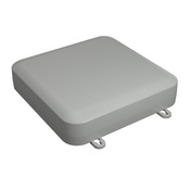 Корпус: 200 x 200 x 45 мм, поликарбонат (PN# 1557H2GY)