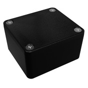 Корпус: 64 x 58 x 35 мм, литой под давлением алюминиевый сплав (номер по каталогу 1590Z061BK)