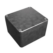 Корпус: 80 x 75 x 52 мм, литой под давлением алюминиевый сплав (номер по каталогу 1590Z110)