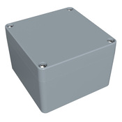 Корпус: 122 x 120 x 82 мм, литой под давлением алюминиевый сплав (PN# 1590Z119GY)