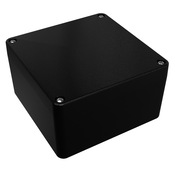 Корпус: 160 x 160 x 90 мм, литой под давлением алюминиевый сплав (PN# 1590Z160BK)