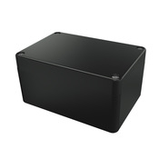 Корпус: 110 x 75 x 55 мм, полиэстер, армированный стекловолокном (номер по каталогу 1590ZGRP082BK)