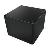 Корпус: 122 x 120 x 90 мм, полиэстер, армированный стекловолокном (номер по каталогу 1590ZGRP121BK)